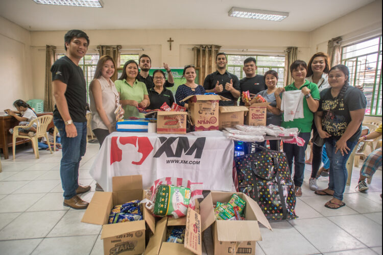 Sáng kiến từ thiện của XM tại Makati, Philippines